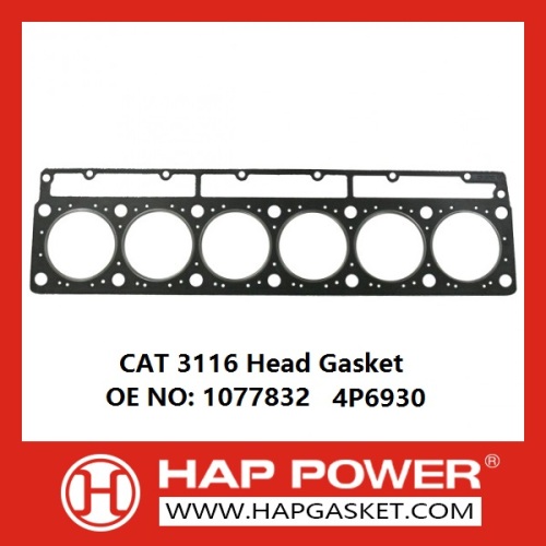 CAT 3116 Graphite 6 Cylinder Head Gasket 1077832 4P6930