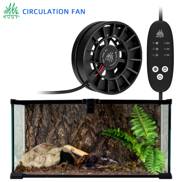 Pet Cooling Fan for Reptile and Amphibian Rooms - Temperature Control