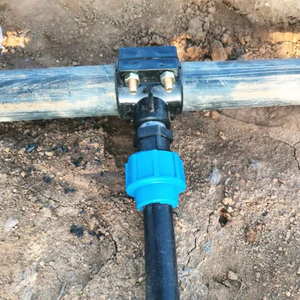 HDPE UPVC PP Pipe Fitting Saddle Clamp for Irrigation Systems