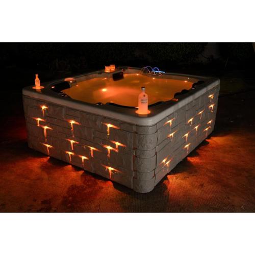 Whirlpool Massage Spa With 6 Seaters Luxury RelaxModel