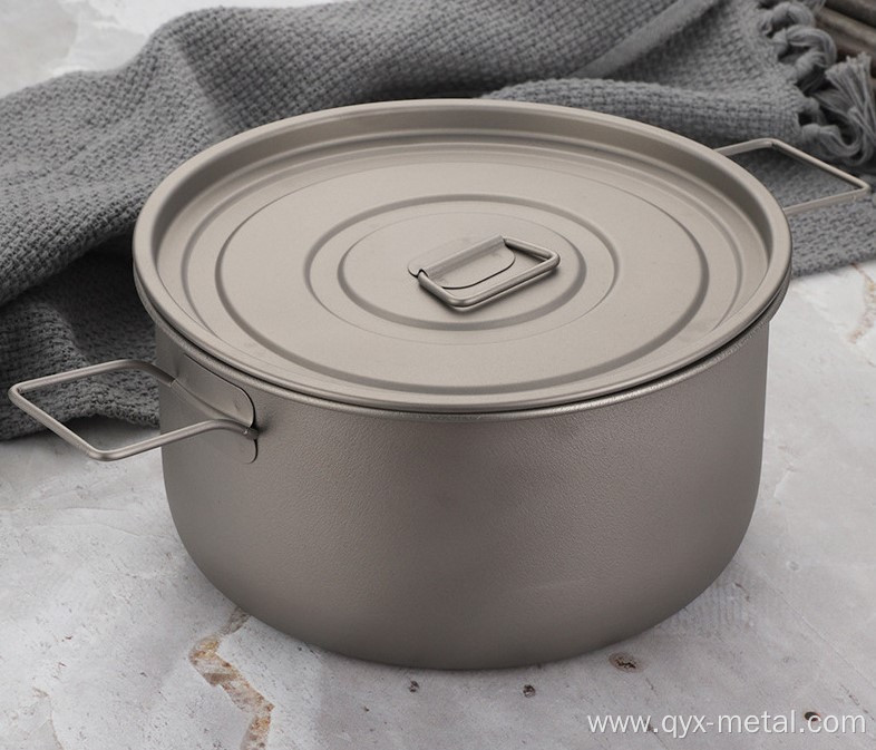 Titanium Cookware Top Quality Outdoor Pot Set