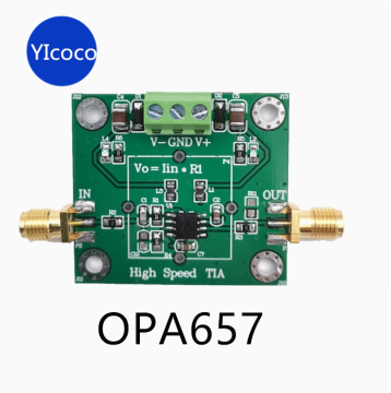 High-Speed APD/PIN Optoelectronic Detection TIA Amplifier Module with OPA657 Transimpedance IV-FET