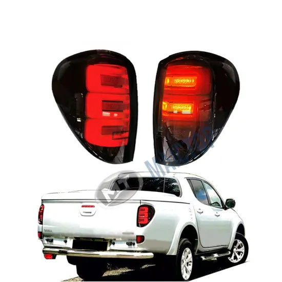 MAICTOP LED DRL Brake Signal Reverse Rear Lamp for L200 Triton Pickup 2005-2014
