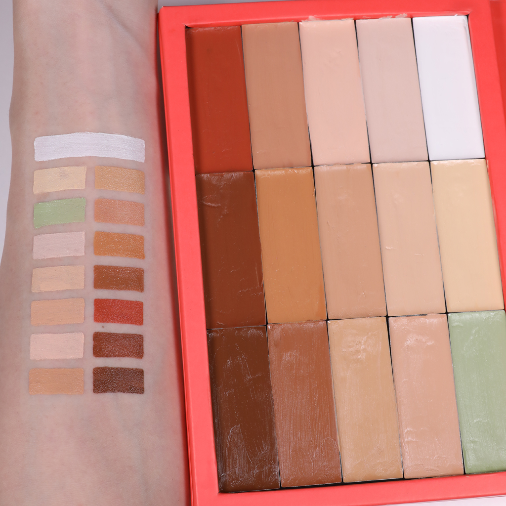 All-in-One Color Correcting Palette concealer palette Customization concealer cream concealer palette private label