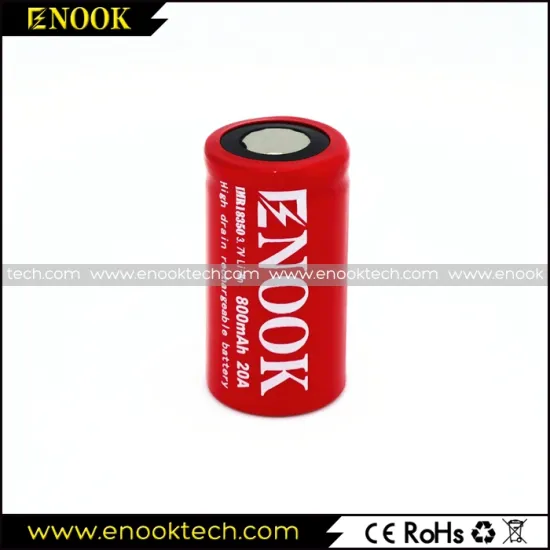 New Enook 18350 800mAh 20A Battery