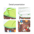 Polka dot print thermal insulation outdoor essential lunch bag