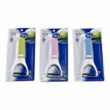 Plastic Peelers, Made of ABS/Stainless Steel, Used for Removing Skin from Fruits and Vegetables
