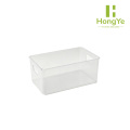 Caja organizadora de almacenamiento de plástico PET transparente transparente