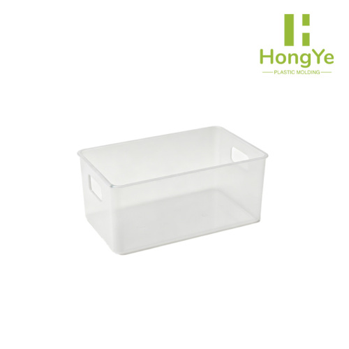 Caja organizadora de almacenamiento de plástico PET transparente transparente