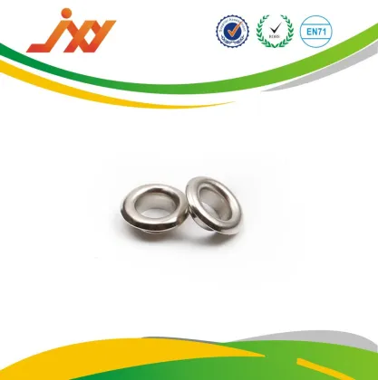 High end high quality zinc alloy eyelets for canvas metal eyelets for garment
