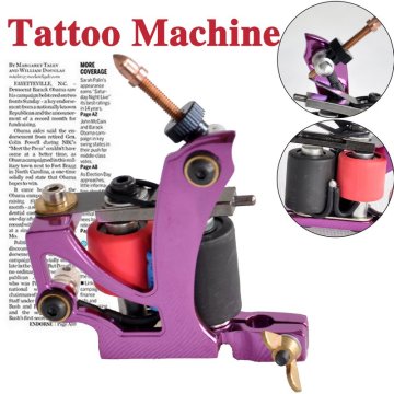 Machine de tatouage à la peau solaire 8 bobines