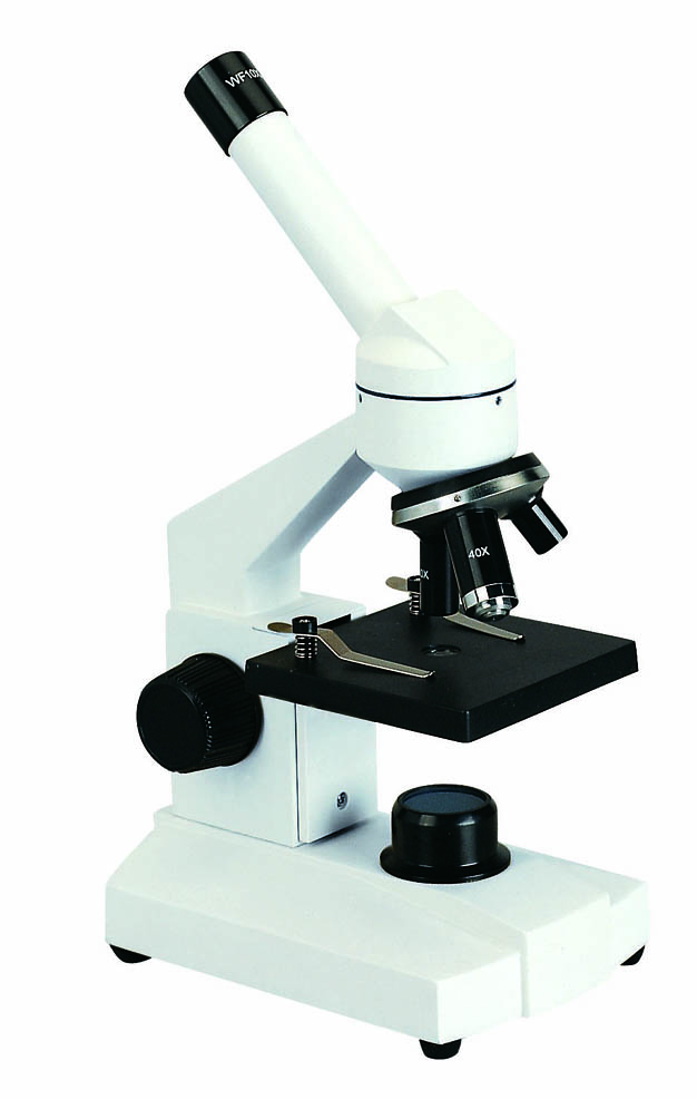 Microscopio de binoculares C-2D, microscopio estéreo de distancia de trabajo larga con LED 3W, microscopio móvil