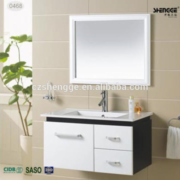 chaozhou tops fashionable MDF bathroom vanity import