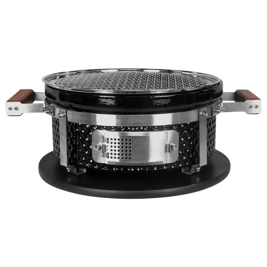 SEB KAMADO Mini Round Japanese Grill for Barbecue Outdoor Yakitori Grill Ceramic Hibachi teppanyaki Grill