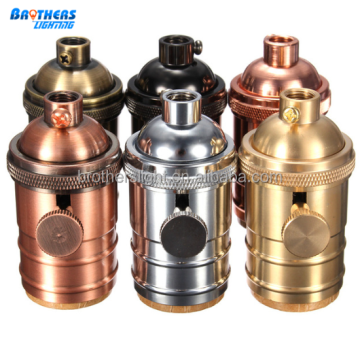 Copper Lampholder E27 Brass Metal for LED Vintage Edison Bulb: Enhancing Your Lighting Experience