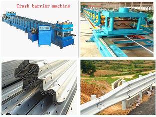 OEM / ODM Color Steel Highway Guardrail Roll Forming Machin