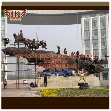 Quyang carving professional design and production of large bronze figures