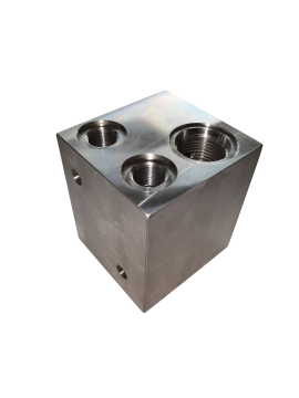 CNC-bearbeitete Ventilblockenteile