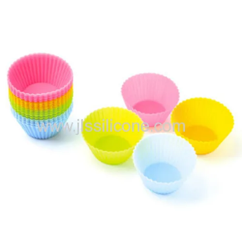 Oem Manufacturer Silicone Muffin Cases Silicone Cupcake Molds 