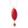 Natural Gemstone Agate Necklace with Silver Chain