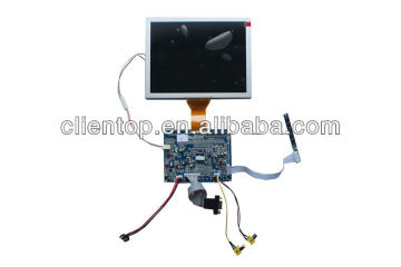 VGA +AV LCD controller board support 8 inch led modules