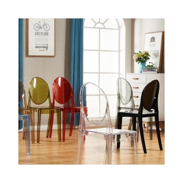 Nordic Acrylic Rental Chairs - Clear Stacking Chairs for Events