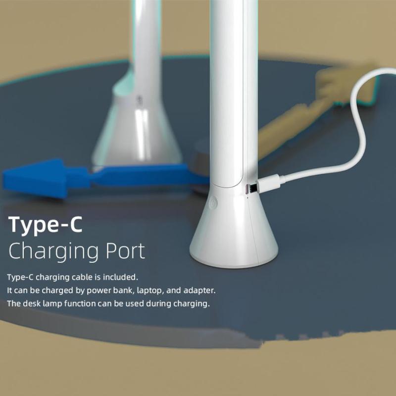 5W rechargeable Eye Protection Floding LED Desk Lamp Reading Bedside Night Lamp