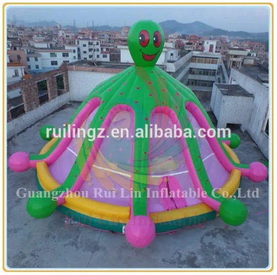 Rui Lin inflatable octopus shape jumping bouncer for kids amusement park