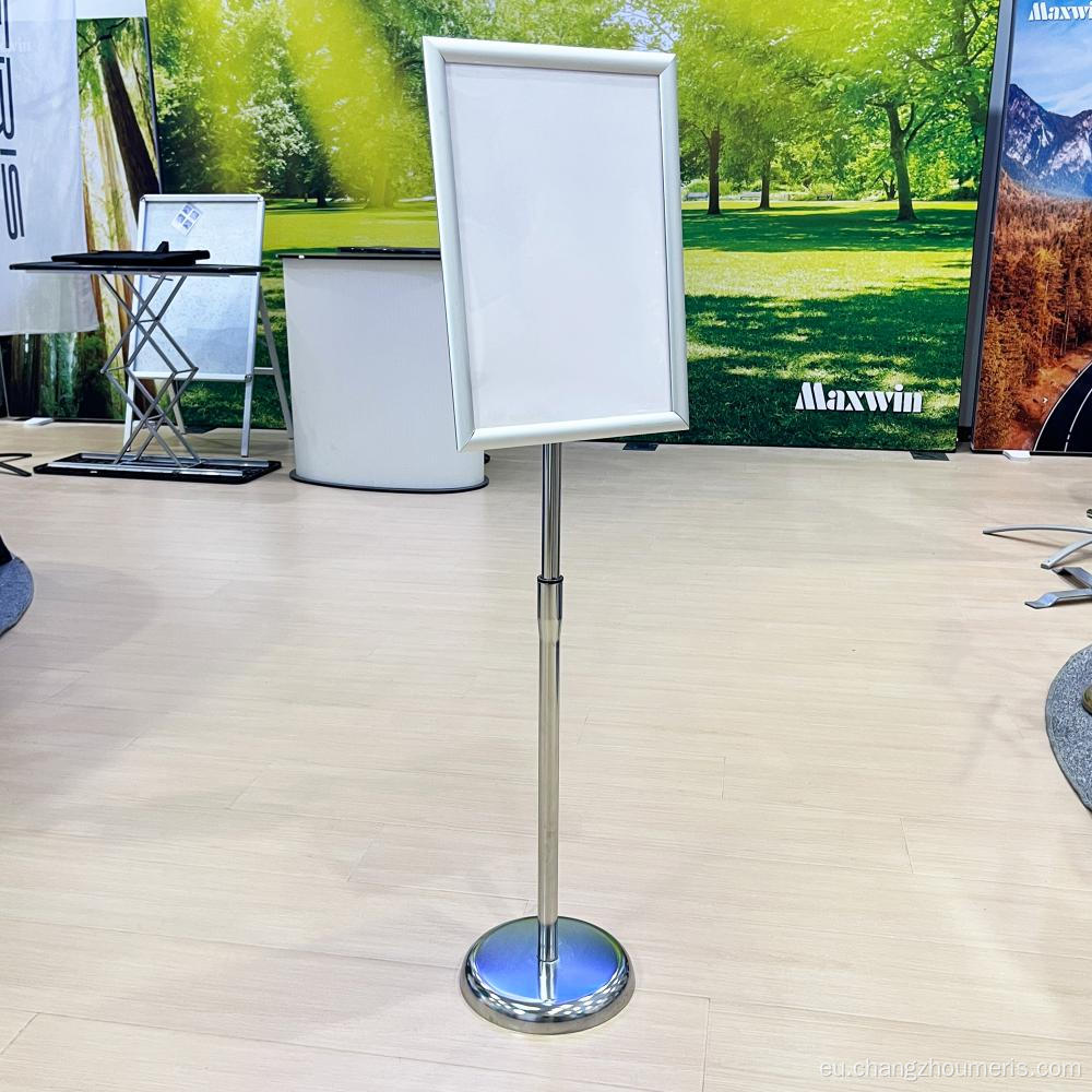 Publizitatea Kanpoko kartel stand, x poster pantaila stand