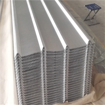 Corrosion resistant corrugated aluminum plate