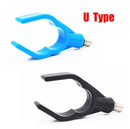 Adjustable Retractable Carp Clamp-on Fishing Rod Holder Bracket