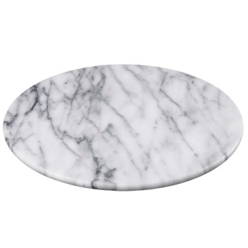 Handcrafted 12-inch Round Marble Charcuterie Cutting Board and Serving Tray Set for Wine, Meat, and Cheese Platters