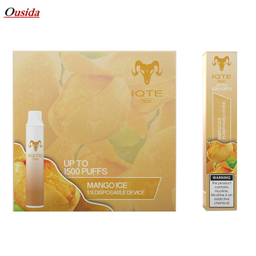 Disposable Vape IQTE Heart 1500 Mixed Berries