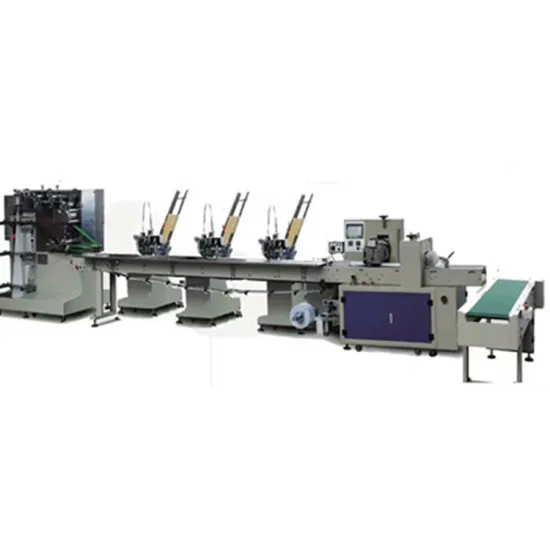 Disposable Wooden Bamboo Cutlery Packing Machine