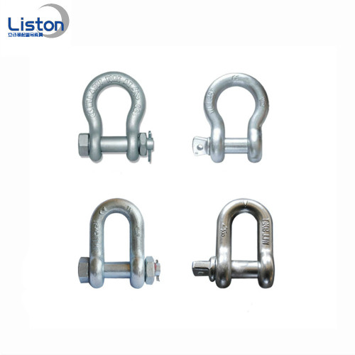 Bow Shackle Drop Forged Rostfritt stål Shackle