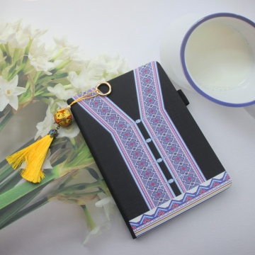 Eco-Friendly A5 Leather Agenda Notebook - Custom Design Journal Diary & Schedule Book