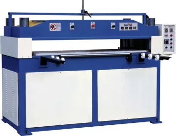 Four-column hydraulic plane leather cutting machine