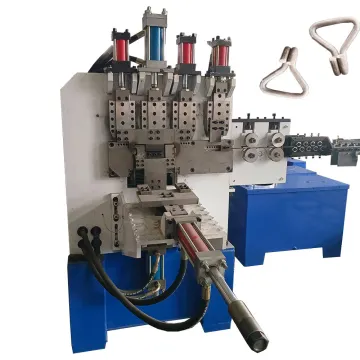 GST CNC Wire Bending Machine with Cut Function - 6-12mm High Quality Double J Hook Bending