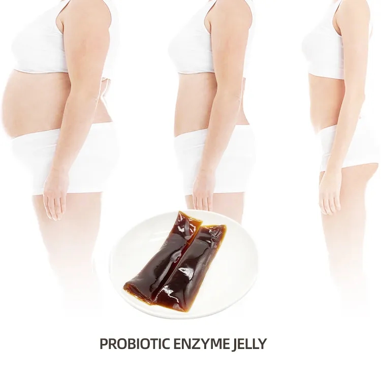 OEM/ODM Vegan Adult Weight Loss Enzymes Jelly Delicious Fruity Jelly Multivitamin Slimming Jelly