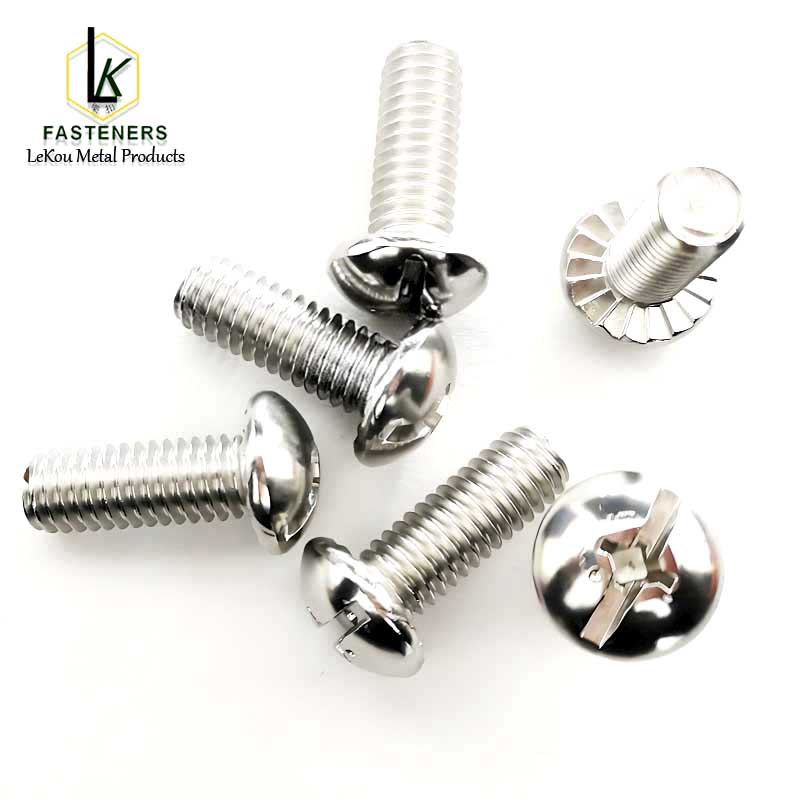 Combination square Slotted Phillips Round hea