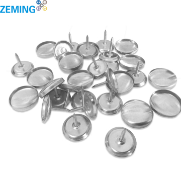 High-Quality Fabric Sofa Button Covering and Nails for Hardwood - Factory Supply
