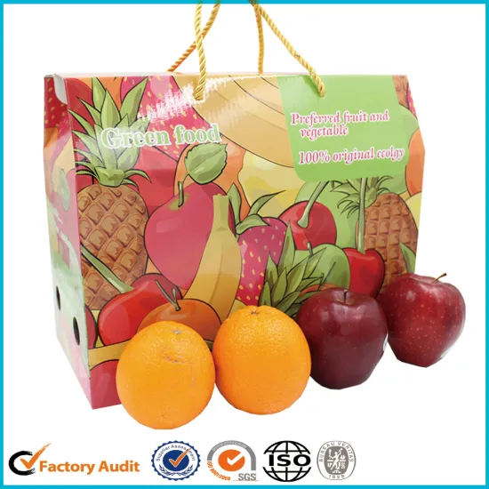 Fruit Carton Box Apple Banana Packaging
