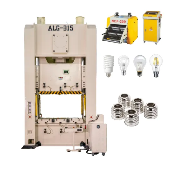 Hot Sale Power Press Customizable Lamp Holder Aluminum Cup Production Line with Feeder