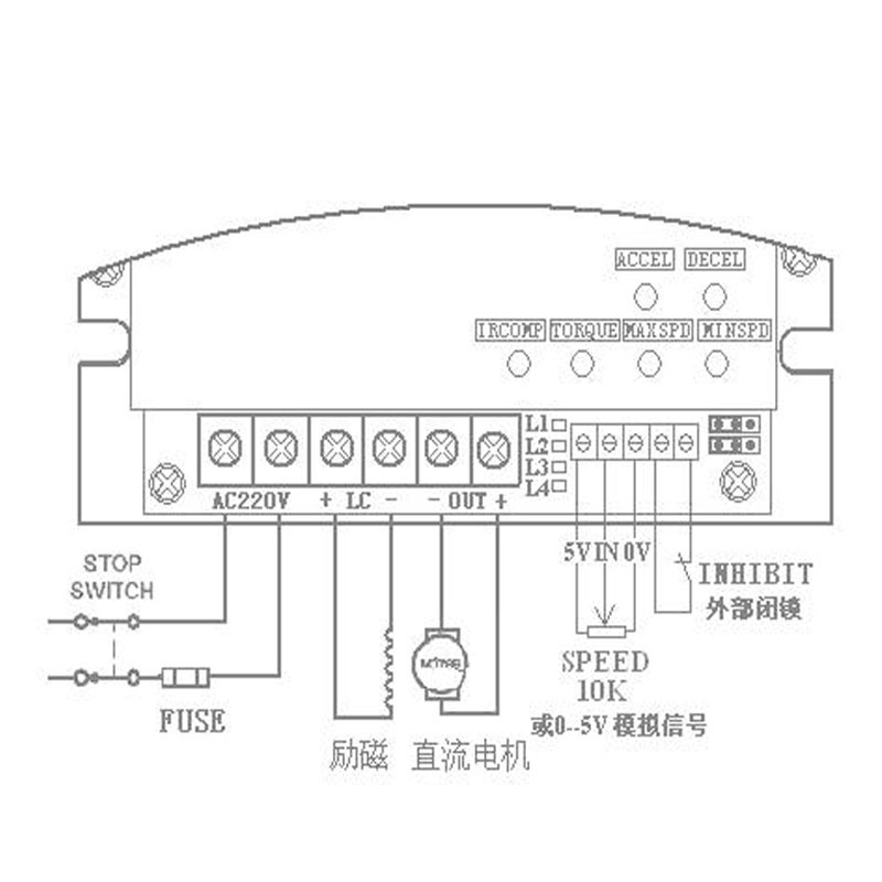 180v 220v dc controller 15A