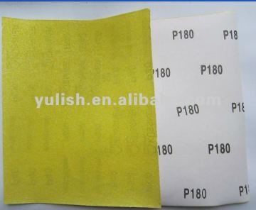 Economical DIY products glass abrasive sanding paper