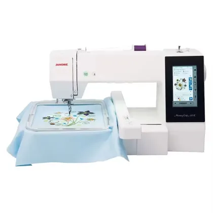 TOP SALES Janome Memory Craft 500E Embroidery Machine complete accessories and free accessories