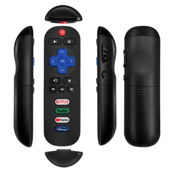Wholesale TV Remote Controls for Roku, TCL, Hisense, Onn, Sharp, and Philips with Netflix and Sling Power Keypad