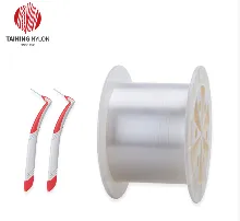 Fine nylon filaments for interdental brush