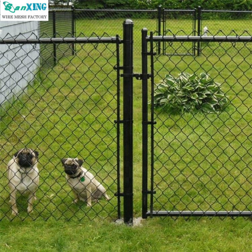 1.5X20M Galvanized Temporary Fencing chain link fence