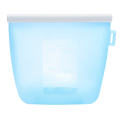 Slide Seal סיליקון מזון שקיות Ziplock Sleek Stasher